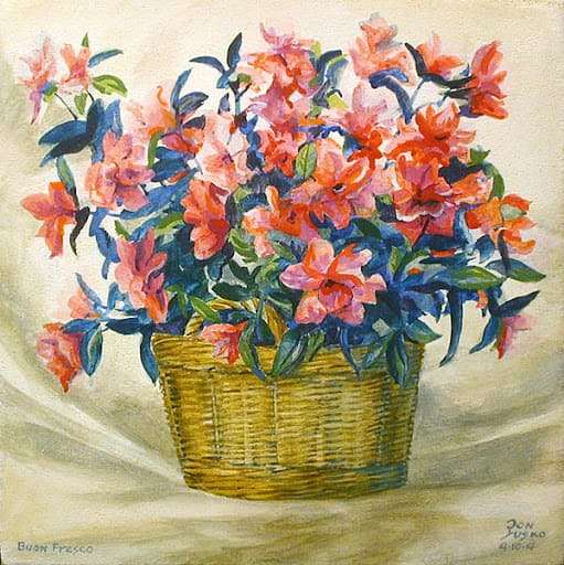 flower fresco